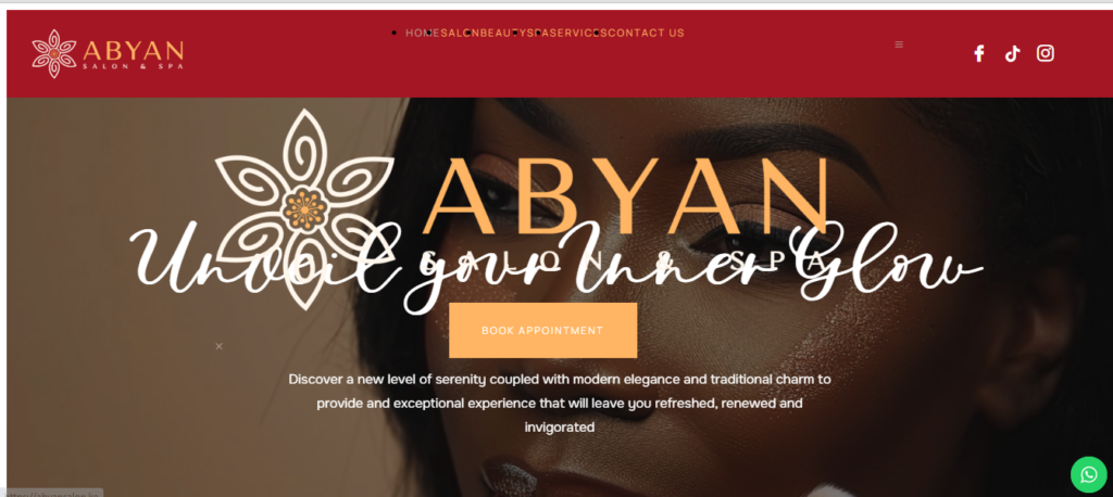 Abyan Salon & Spa founded by Farida Idris
