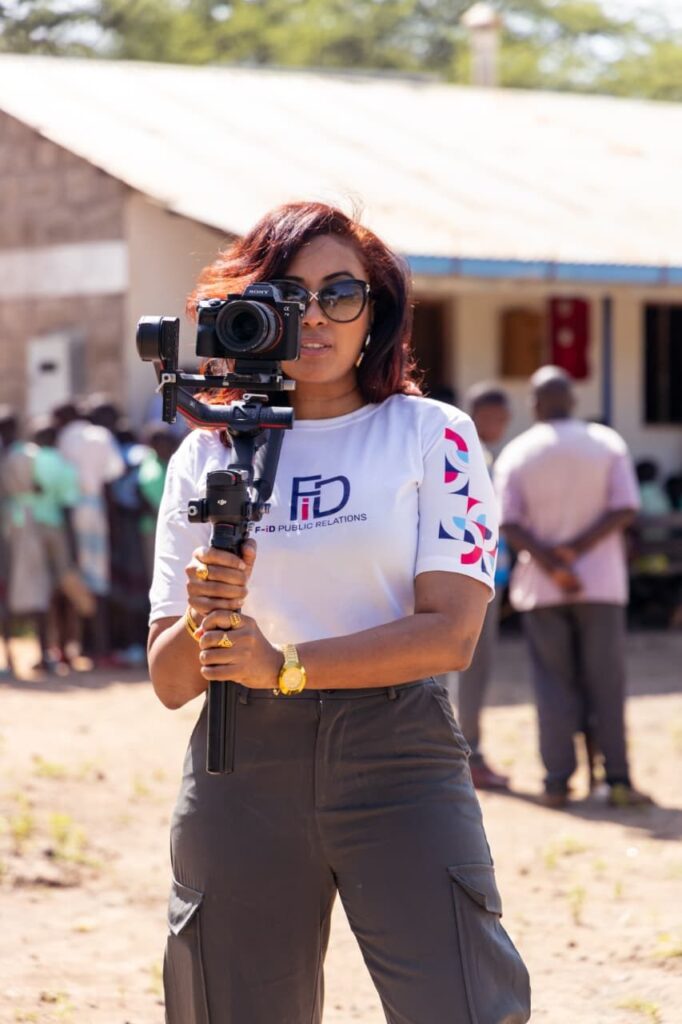 Farida Idris Mohamed at an industry event in Nairobi